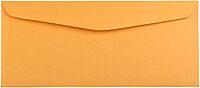JAM PAPER Brown Kraft Manila Booklet Envelopes with Gummed Closure