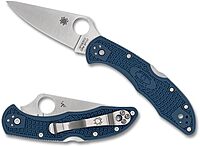 Spyderco Delica 4 Lightweight Pocket Knife 2.9" Drop Point CPM-SPY27 Satin