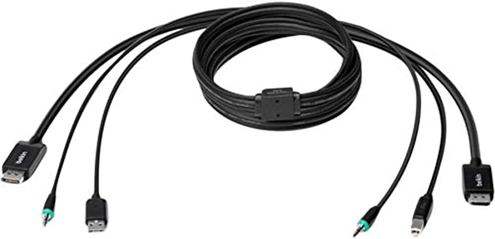 Belkin DisplayPort + USB A/B +Audio Combo Cable