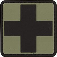 Voodoo Tactical Rubber First Aid Symbol Patch