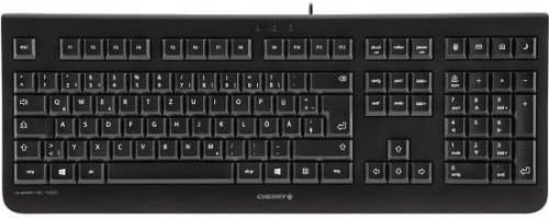 CHERRY JK-0800 USB Corded Keyboard - 104 Keys, Black