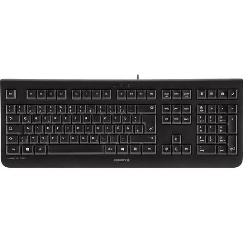 CHERRY JK-0800 USB Corded Keyboard - 104 Keys, Black