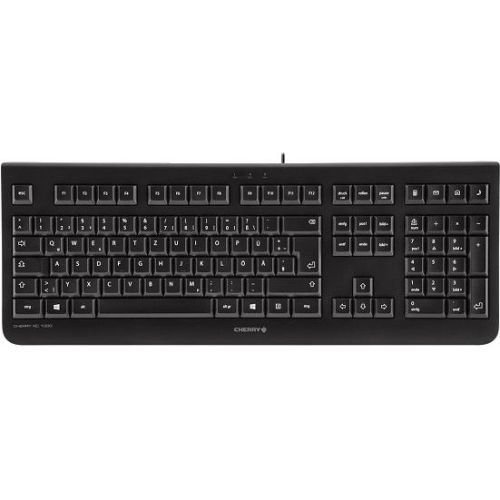 CHERRY JK-0800 USB Corded Keyboard - 104 Keys, Black
