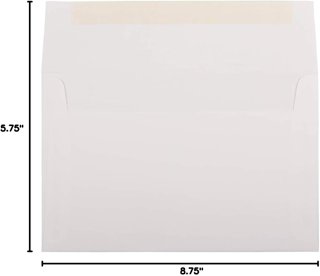 JAM PAPER Booklet Invitation Envelopes