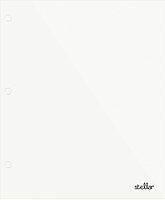 Office Depot® Brand Stellar Laminated 2-Pocket Paper Folder, Letter Size, White