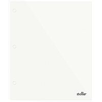 Office Depot® Brand Stellar Laminated 2-Pocket Paper Folder, Letter Size, White