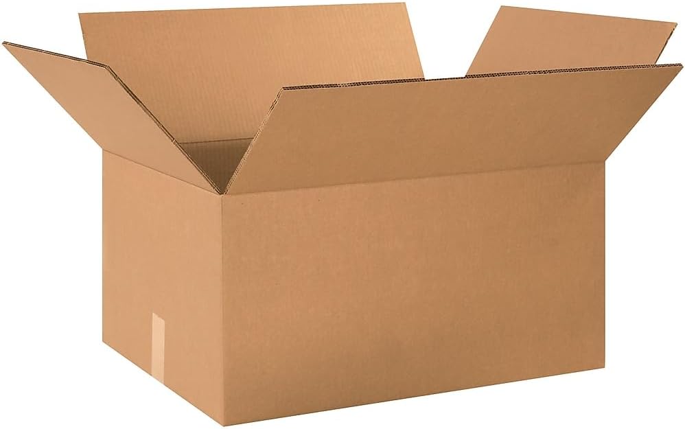24 x 18 x 12 in Double-Wall Corrugated Shipping Box - Kraft