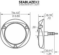 LUMITEC SeaBlazeX2 Underwater LED Light