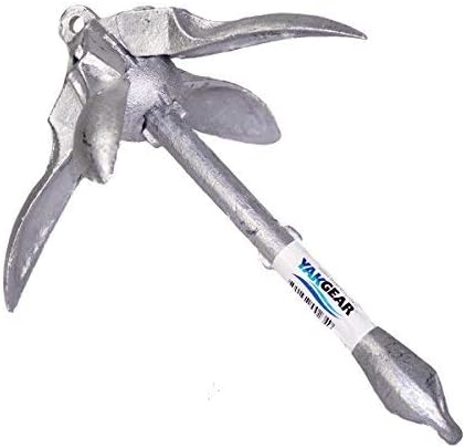 YakGear 3.3lb Grapnel Anchor Kit w/Storage Bag