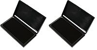 Cosco 2000 Plus® Gel Stamp Pad, 2-3/4" x 4-1/4", Black (030253) (Pack of 2) Black 1 count (Pack of 2)