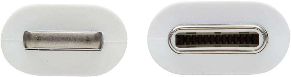 Tripp Lite Safe-IT USB-C to Lightning Charge Cable, Hospital-Grade Protection (M/M), MFi Certified, White