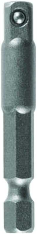 Irwin Tools IWAF26214 Ball Carded Square Adaptor for Fastener Drive, 1/4" x 2"