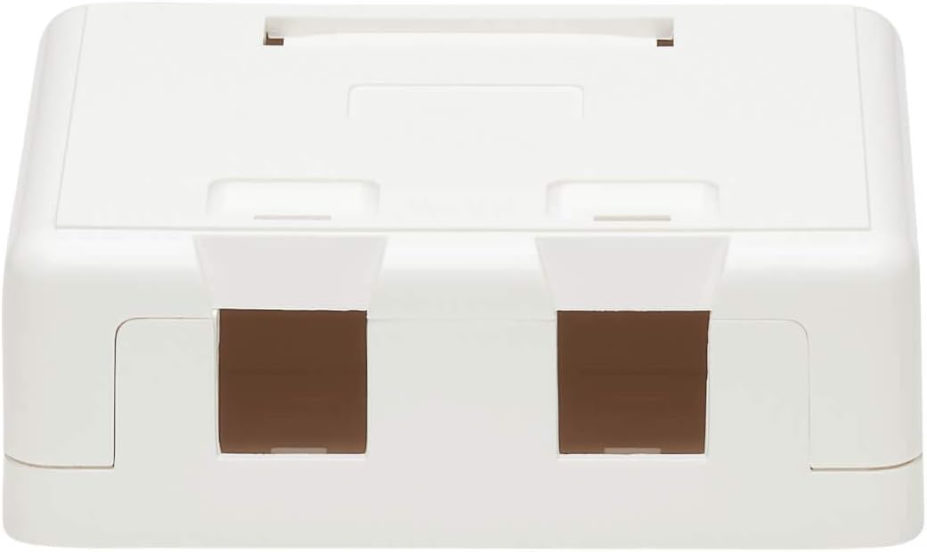 Tripp Lite Keystone Jack Surface Mount Box, White