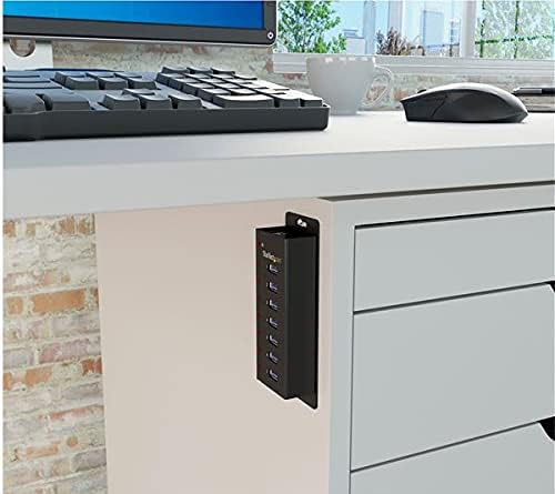 StarTech.com 7 Port USB 3.0 Hub (5 Gbps) - Metal Enclosure - Desktop or Wall Mountable