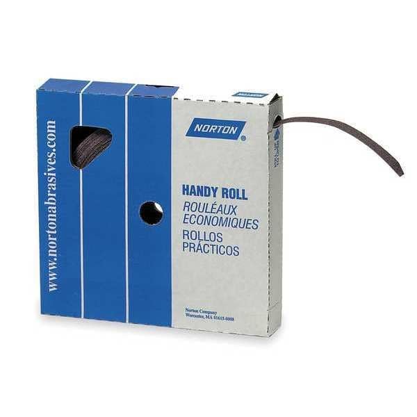 Norton Metalite Cloth Backed Sandpaper Roll, 150 Grit Sandpaper, Woodworking and Automotive Sandpaper, 1 Inch Wide