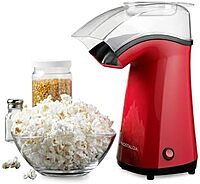 Nostalgia APH200RED 16-Cup Air Pop Popcorn Maker, Red