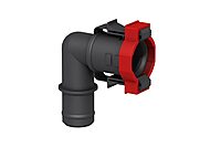 FATSAC Flow-Rite 3/4" Elbow Quick Connect Socket f/Auto Ballast System