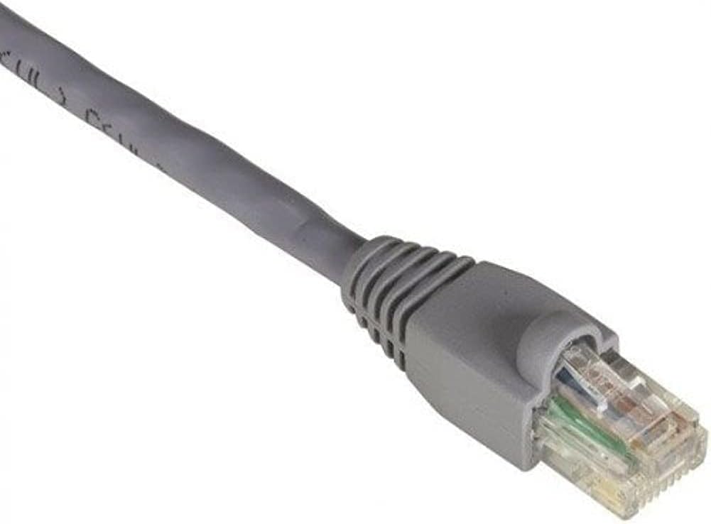 CAT6 Gigabit Ethernet Patch Cable, UTP, Gray, Snagless, 10FT