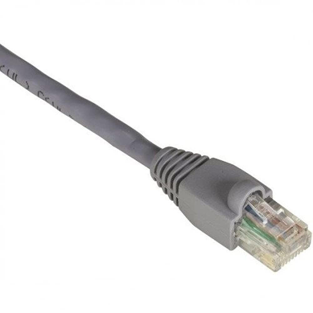 CAT6 Gigabit Ethernet Patch Cable, UTP, Gray, Snagless, 10FT