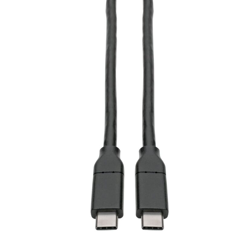 Tripp Lite USB Type C to USB C Cable USB 2.0 5A Rating USB-IF Cert M/M 13ft - First End: 1x USB Type C Male Thunderbolt 3 - U040C13C5A