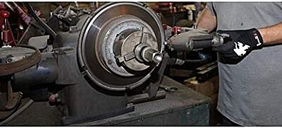 MCR Safety 950 HyperFit Mechanics Work Gloves, Synthetic Leather Palm, Reflective Logo