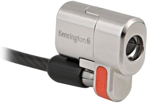 Kensington ClickSafe Keyed Laptop Lock for Wedge Security Slots - Security cable - black