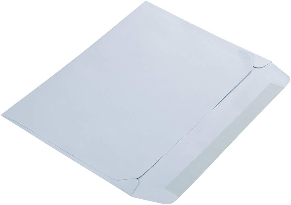 JAM PAPER 9 x 12 Booklet Premium Envelopes - Pastel Baby Blue - 25/Pack