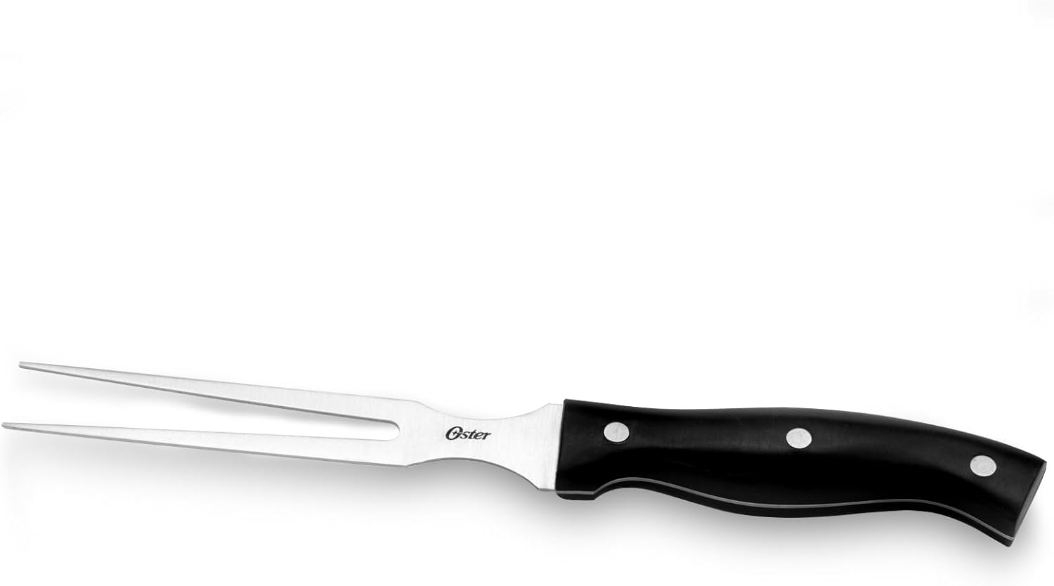 OSTER Stainless-Steel Cutlery Knife Set with Wooden Block
