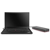 Lenovo ThinkPad Docking Station - for Notebook/Desktop PC/Monitor - Charging Capability - 135 W - USB Type C - 40AY0135US