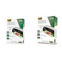 Fellowes Thermal Laminating Pouches, 5mil Letter Size Sheets, 9 x 11.5, 100 Pack, Clear (5743501) + 200 Pack