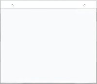 Office Depot Brand Wall Sign Holder, Horizontal, 8-1/2inH x 11inW, Clear