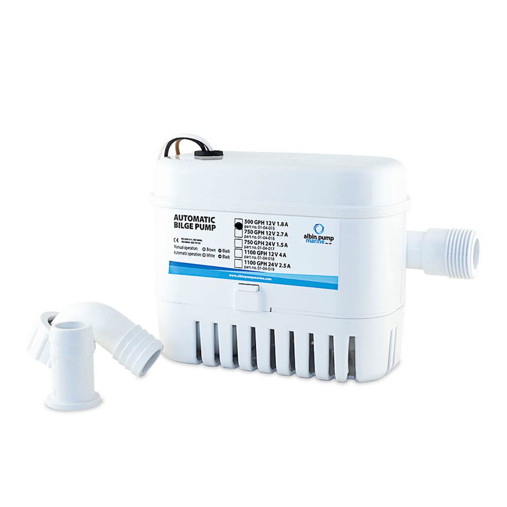 Albin Group Automatic Bilge Pump 500 GPH - 12V