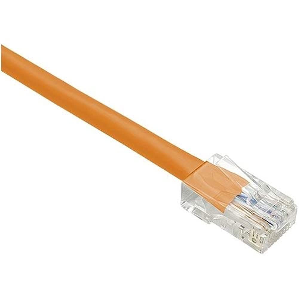 UNC GROUP 1FT CAT5E Non-Booted UTP Ethernet Patch Cable - Orange