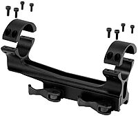 ATN Quick Detach Mount for 30mm Scope Tube, Black Mount + Weapon Kit