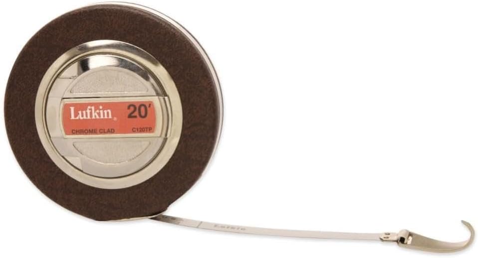 1/64 Inch Graduation, 240 Inch Measurement, Steel Diameter Tape Measure