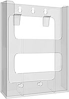 Azar Displays 252301 Single Pocket Bi-Fold Size Brochure Holder for Counter, 10-Pack