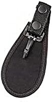 Uncle Mike's Key Holder - Open with Flap Open Key Kodra Black Ring Holder, Card 88601