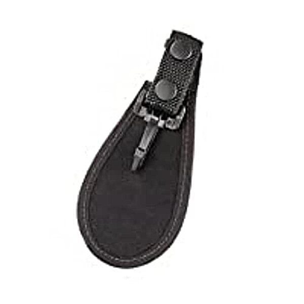 Uncle Mike's Key Holder - Open with Flap Open Key Kodra Black Ring Holder, Card 88601