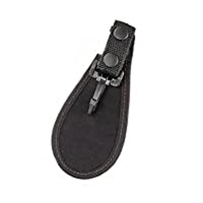 Uncle Mike's Key Holder - Open with Flap Open Key Kodra Black Ring Holder, Card 88601