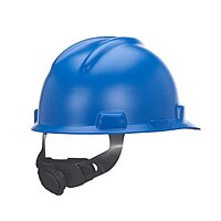 MSA V-Gard Cap Style Safety Hard Hat with Fas-Trac III Ratchet Suspension