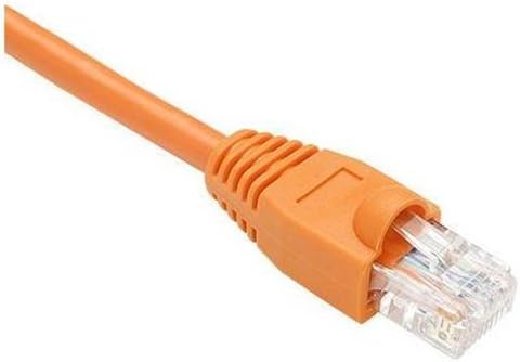 UNIRISE/UNC GROUP Cat6A 10 Gigabit Ethernet Patch Cable - 1 ft - Orange