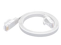 Monoprice FLEXboot Flat Cat6 Ethernet Patch Cable (UTP, 30AWG, Pure Bare Copper, 550MHz)