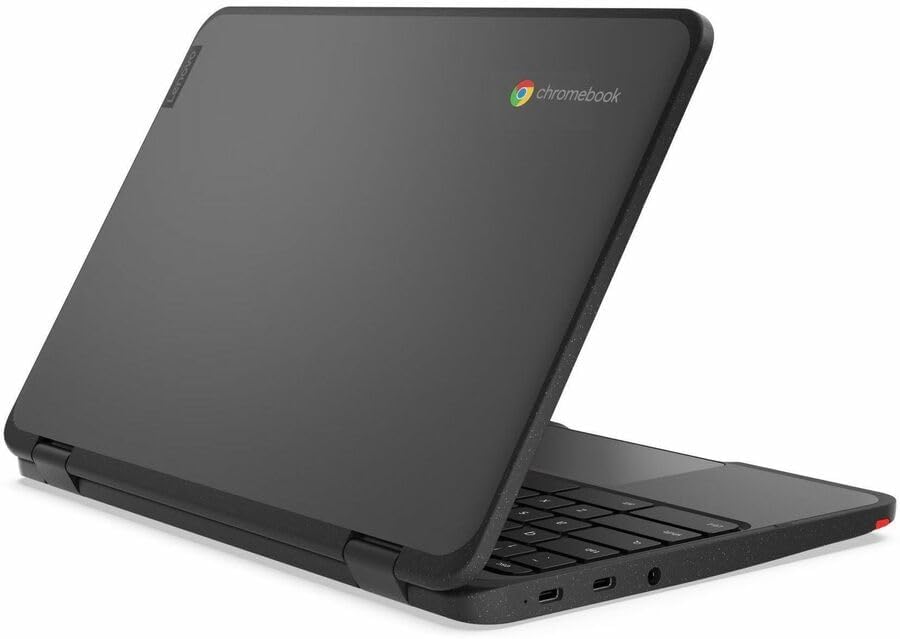 Lenovo 500e Chromebook Gen 4s 83L40001US 11.6" Touchscreen Convertible 2 in 1 Chromebook - HD - Intel N-Series N100-8 GB
