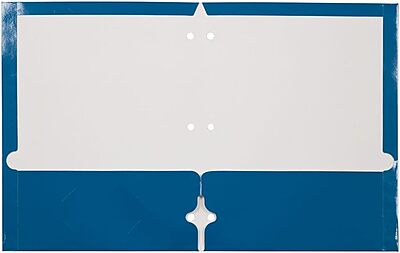 JAM PAPER Laminated Two-Pocket Glossy 3-Hole Letter Size Folders