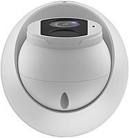 4MP Outdoor IR Fixed Turret Camera Waterproof with Built-in Microphone Edge Storage 120dB WDR PoE Smart IR 256GB Micro SD