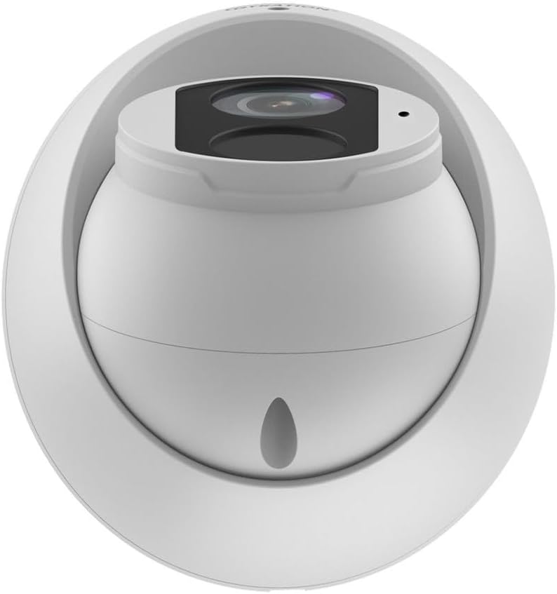 4MP Outdoor IR Fixed Turret Camera Waterproof with Built-in Microphone Edge Storage 120dB WDR PoE Smart IR 256GB Micro SD