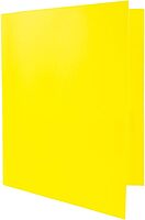 JAM Paper Plastic 2-Pocket POP Folders with Metal Prongs