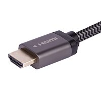 Monoprice 8K Certified Braided Ultra High Speed HDMI Cable - HDMI 2.1, 48Gbps, CL2 In-Wall Rated