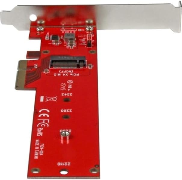 StarTech.com PCIe Adapter Card for M.2 and SATA SSDs