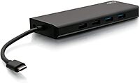 USB-C® 9-in-1 Dual Display Docking Station with 60W Power Supply, HDMI®, Ethernet, USB